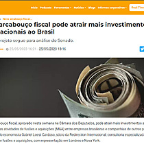 Novo arcabouo fiscal pode atrair mais investimentos internacionais ao Brasil